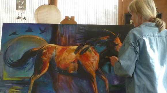 Medium and Large Paintings