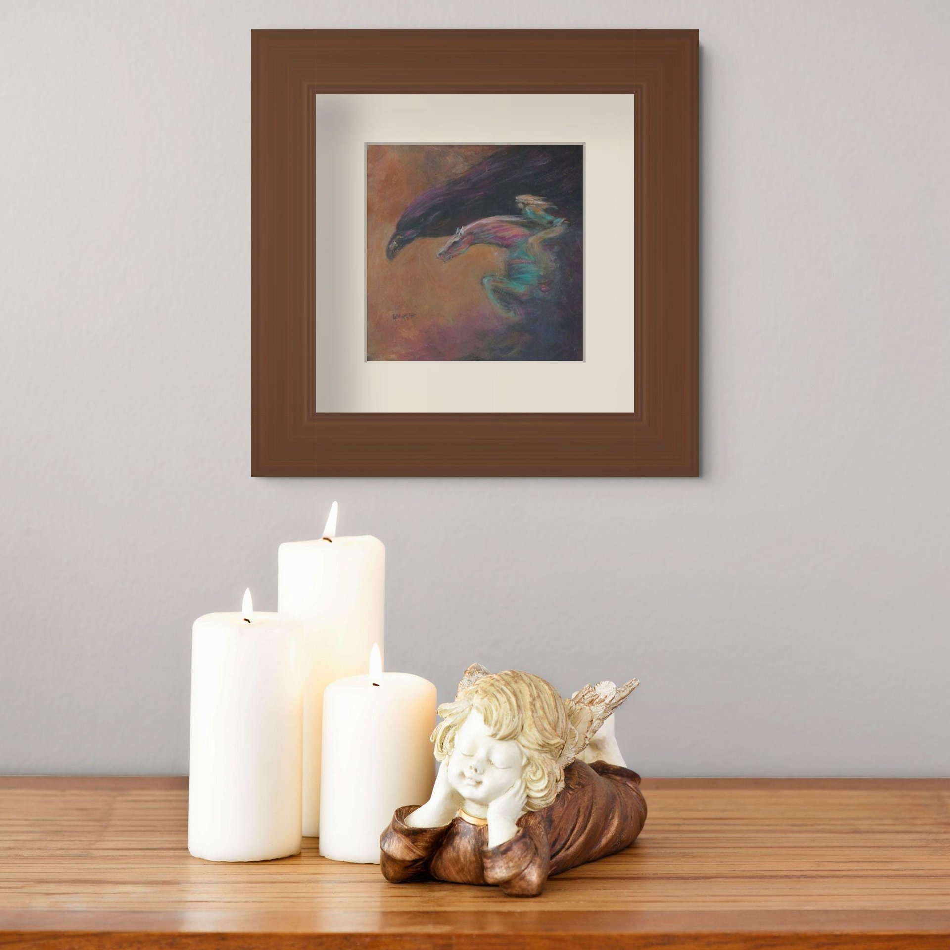 Untitled with Crow 